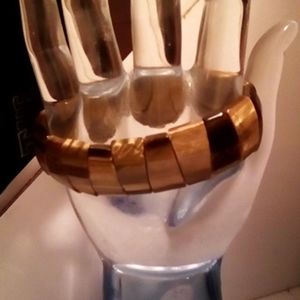 Genuine tigers eye stretch bracelet